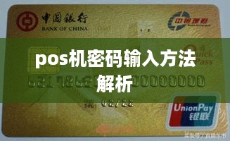 pos机密码输入方法解析