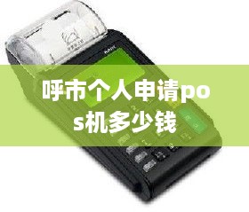 呼市个人申请pos机多少钱