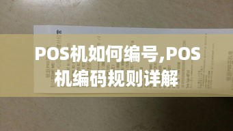 POS机如何编号,POS机编码规则详解