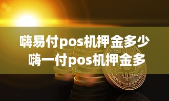 嗨易付pos机押金多少 嗨一付pos机押金多少