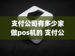 支付公司有多少家做pos机的 支付公司有多少家做pos机的银行