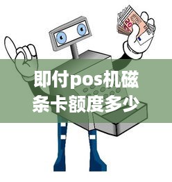 即付pos机磁条卡额度多少 即刷即付pos机