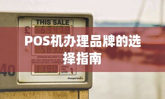 POS机办理品牌的选择指南