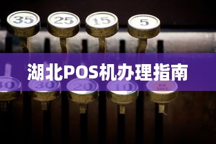 湖北POS机办理指南