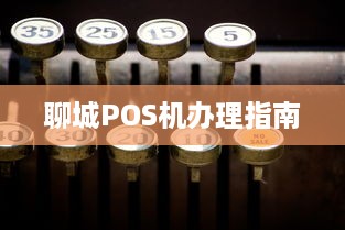 聊城POS机办理指南