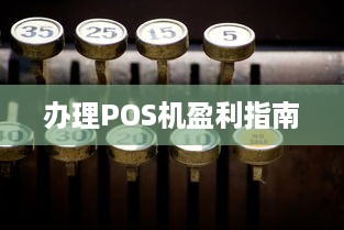 办理POS机盈利指南