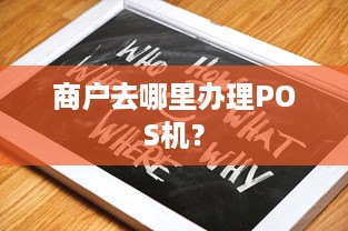 商户去哪里办理POS机？