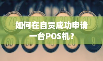 如何在自贡成功申请一台POS机？