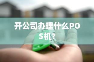 开公司办理什么POS机？