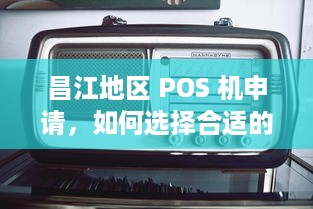 昌江地区 POS 机申请，如何选择合适的 POS 机及办理流程详解