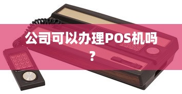 公司可以办理POS机吗？