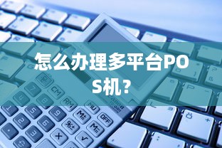 怎么办理多平台POS机？