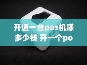 开通一台pos机赚多少钱 开一个pos机公司初期投入大概多少