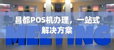 昌都POS机办理，一站式解决方案