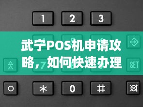 武宁POS机申请攻略，如何快速办理并使用？