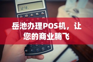 岳池办理POS机，让您的商业腾飞