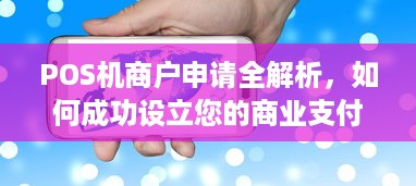 POS机商户申请全解析，如何成功设立您的商业支付系统