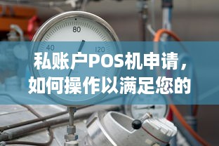 私账户POS机申请，如何操作以满足您的商业需求