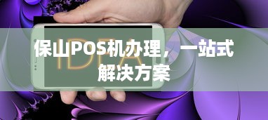 保山POS机办理，一站式解决方案