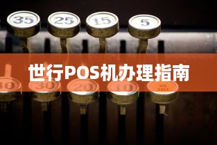 世行POS机办理指南