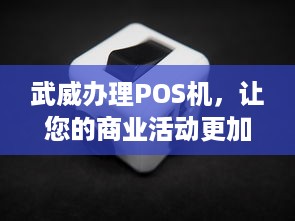 武威办理POS机，让您的商业活动更加便捷