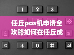 任丘pos机申请全攻略如何在任丘成功办理个人或企业POS机？