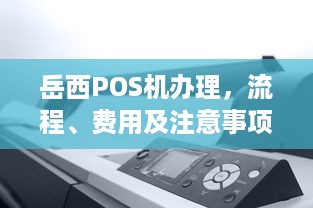 岳西POS机办理，流程、费用及注意事项