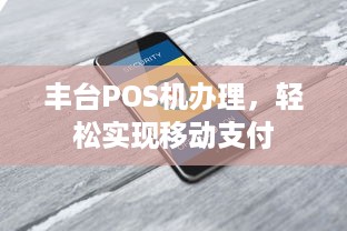 丰台POS机办理，轻松实现移动支付