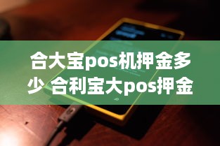 合大宝pos机押金多少 合利宝大pos押金多少