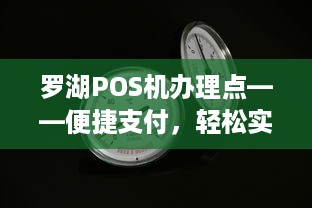 罗湖POS机办理点——便捷支付，轻松实现