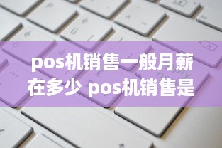 pos机销售一般月薪在多少 pos机销售是做什么的