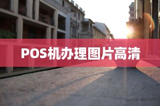 POS机办理图片高清