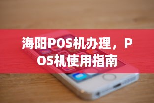 海阳POS机办理，POS机使用指南