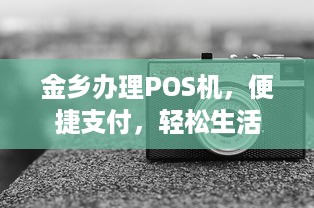 金乡办理POS机，便捷支付，轻松生活