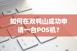 如何在双鸭山成功申请一台POS机？