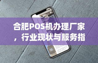 合肥POS机办理厂家，行业现状与服务指南