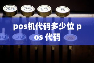 pos机代码多少位 pos 代码