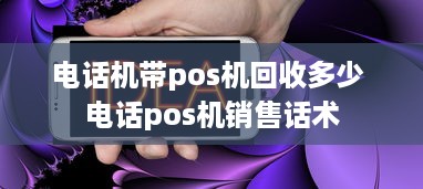 电话机带pos机回收多少 电话pos机销售话术