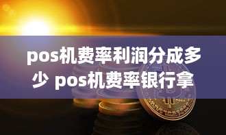 pos机费率利润分成多少 pos机费率银行拿多少分成