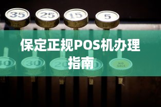 保定正规POS机办理指南