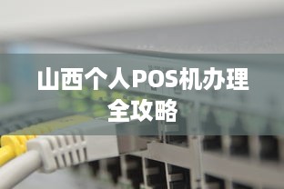 山西个人POS机办理全攻略