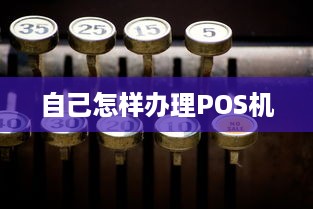 自己怎样办理POS机