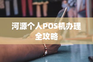 河源个人POS机办理全攻略