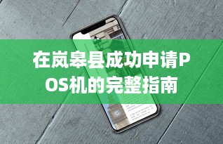 在岚皋县成功申请POS机的完整指南