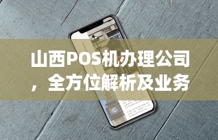 山西POS机办理公司，全方位解析及业务指南