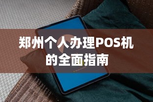 郑州个人办理POS机的全面指南